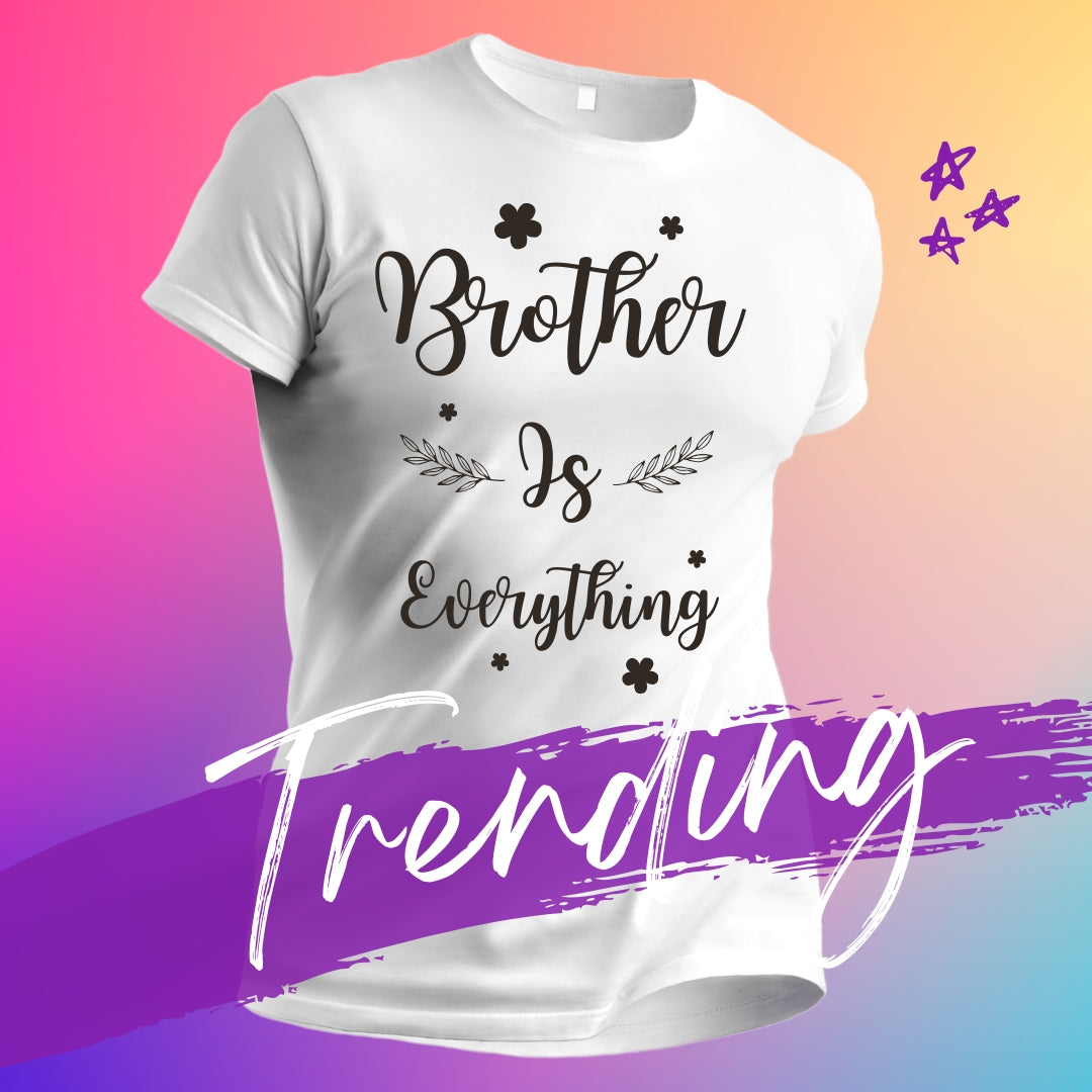 Raksha Bandhan Brother Sister T-Shirt Combo | Matching Sibling Tees | Premium Cotton