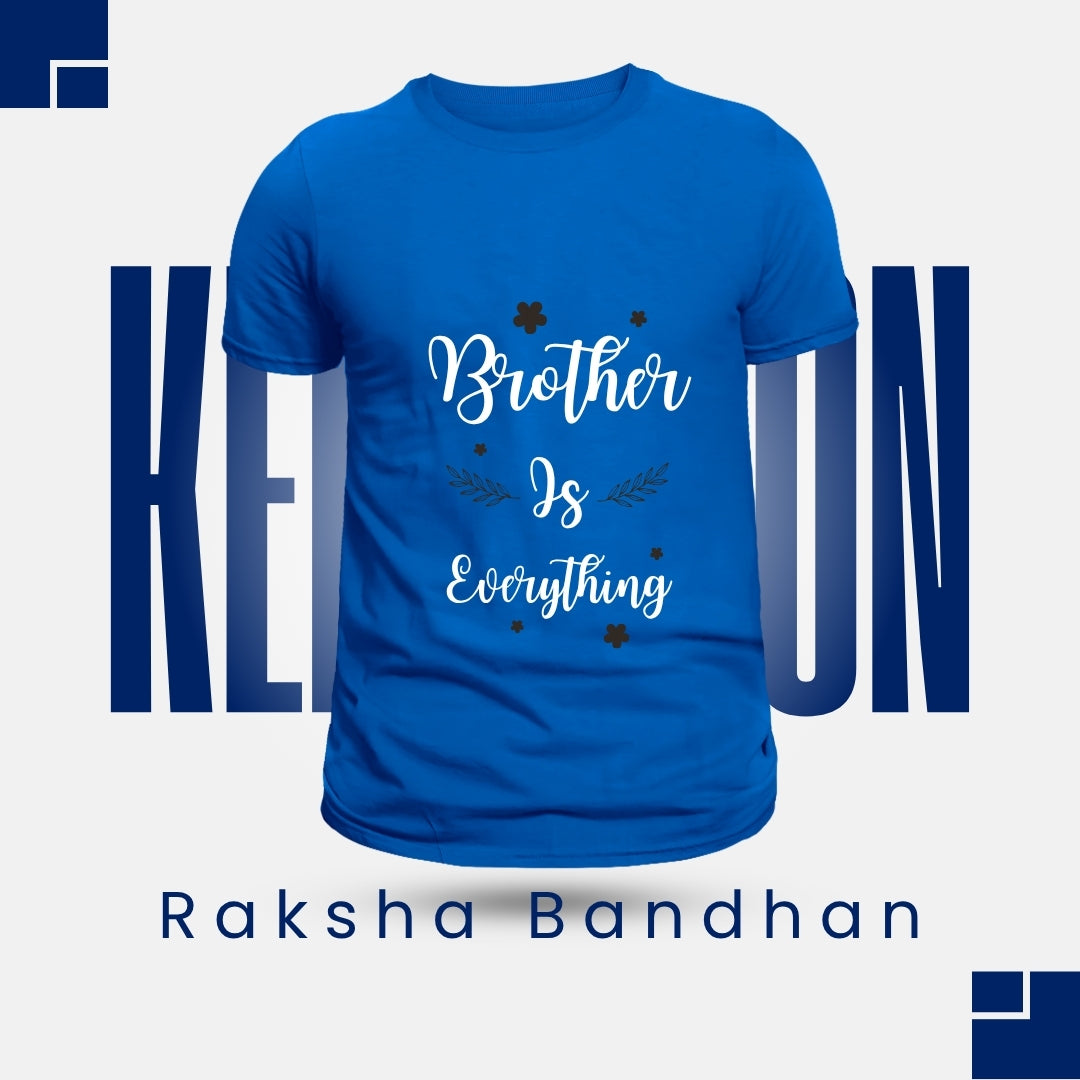 Raksha Bandhan Brother T-Shirt| Matching Sibling Tees | Premium Cotton